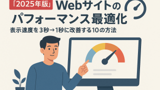 【2025年版】Webサイトのパフォーマンス最適化｜表示速度を3秒→1秒に改善する10の方法