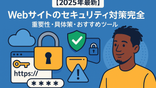 Webサイトのセキュリティ対策完全ガイド【2025年最新】｜重要性・具体策・おすすめツール