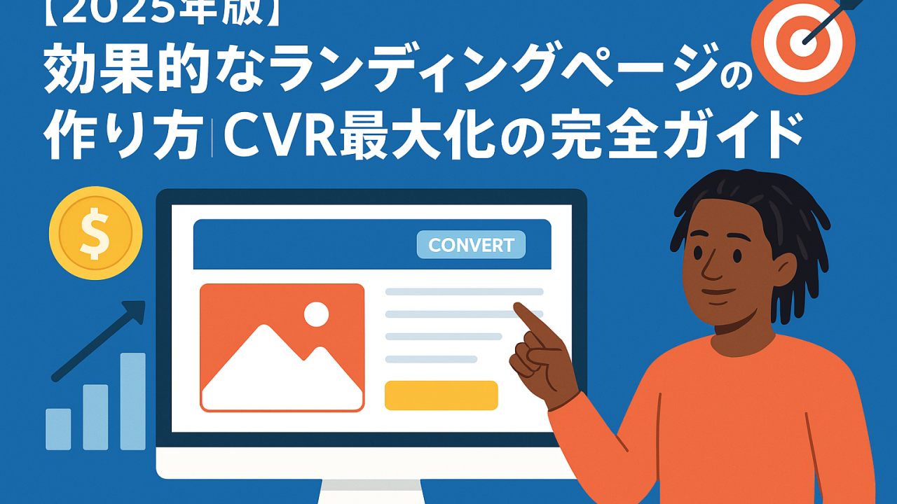 【2025年版】効果的なランディングページの作り方｜CVR最大化の完全ガイド